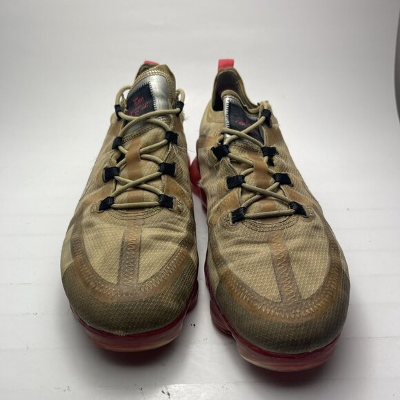 Nike Mens Air Vapormax 2019 AR6631-701 Gold Running Shoes Sneakers Size 9.5 - Picture 6 of 16